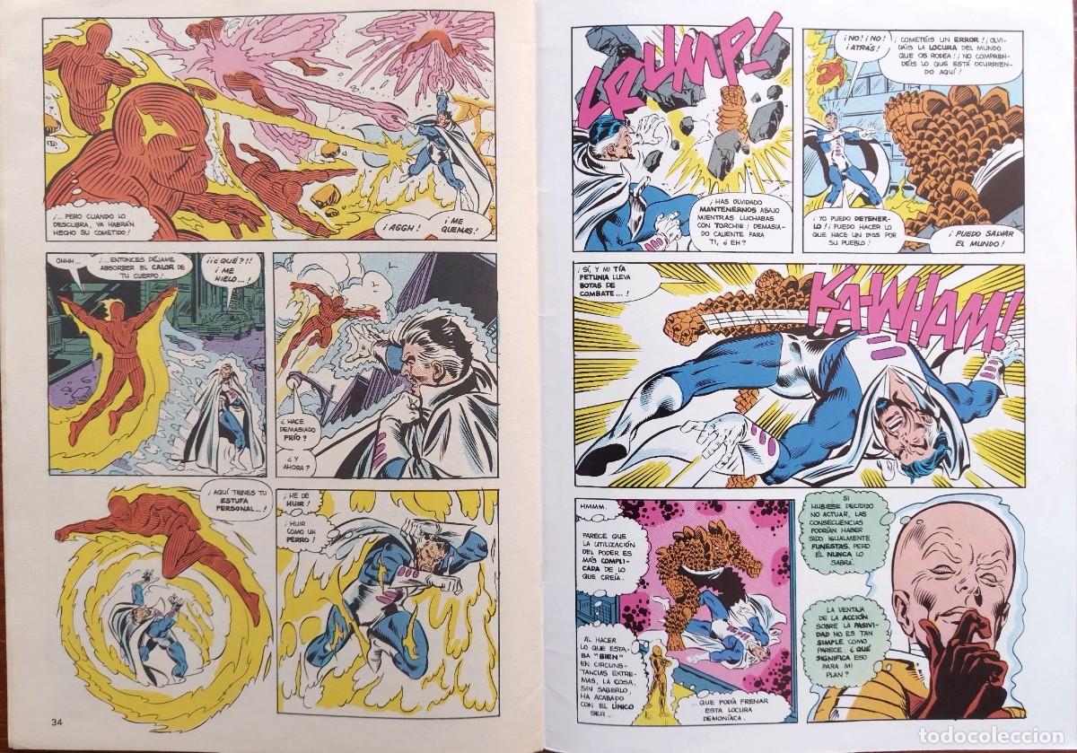 C&oacute;mics: Los 4 Fant&aacute;sticos n&ordm; 90 - C&oacute;mics Forum 1990 - Foto 6