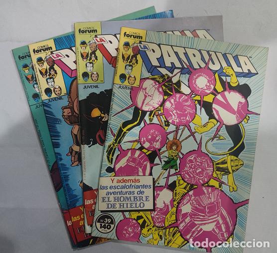 C&oacute;mics: Patrulla X 39 y 45-47. Ediciones Forum 1987 - Foto 1