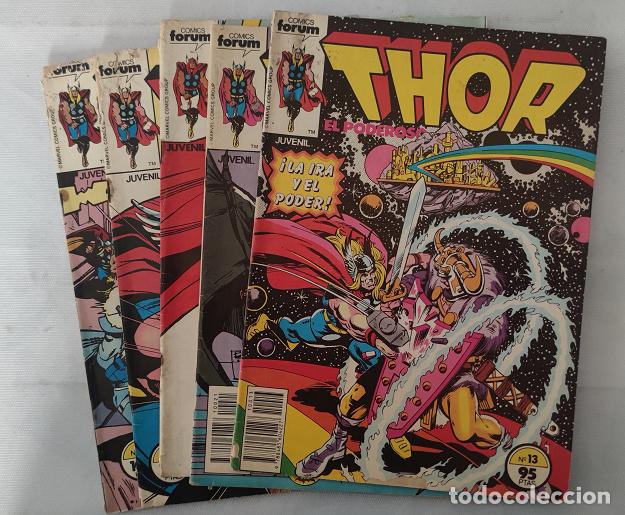 C&oacute;mics: Thor 13, 21, 25-27. Comics Forum 1984 - Foto 1
