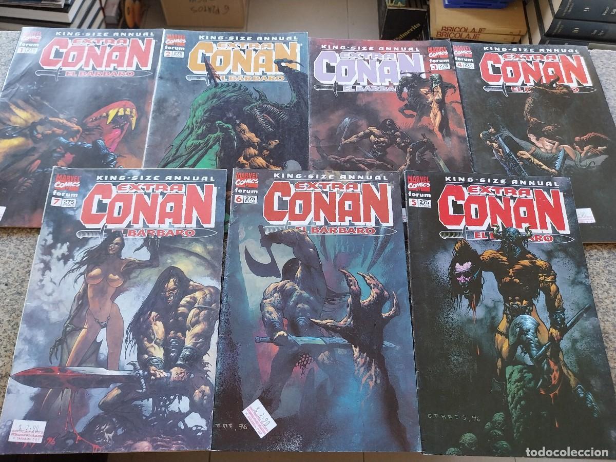C&oacute;mics: KING-SIZE ANNUAL -- EXTRA CONAN EL BARBARO -- DEL 1 AL 7 -- - Foto 1