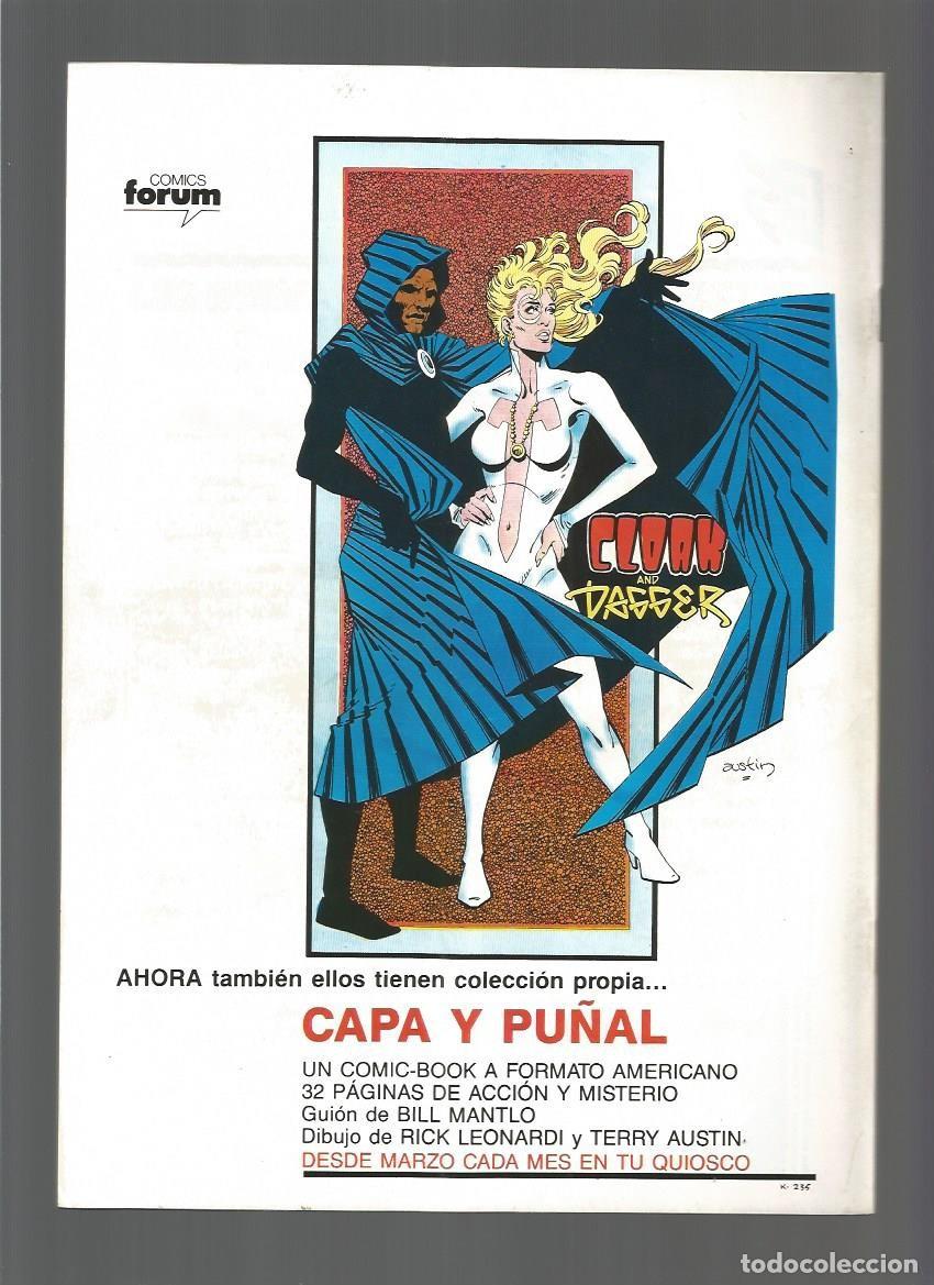 C&oacute;mics: SPIDERMAN n&ordm; 190, editorial FORUM 1987, excelente estado - Foto 2