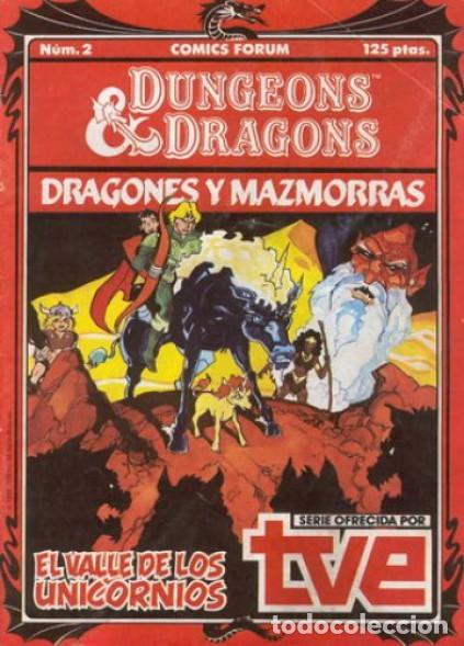 C&oacute;mics: DRAGONES Y MAZMORRAS N&ordm;2 FORUM 1985 - Foto 1