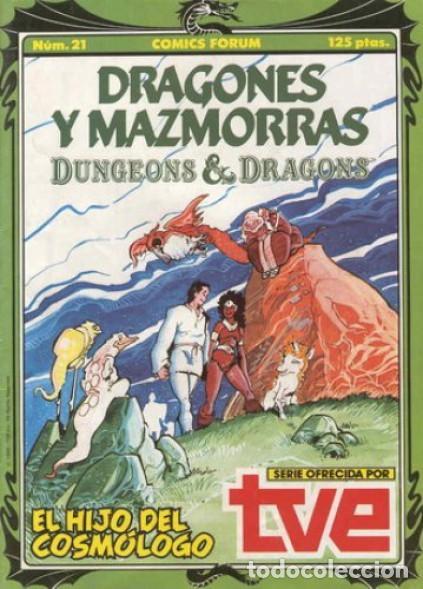 C&oacute;mics: DRAGONES Y MAZMORRAS N&ordm;21 FORUM 1985 - Foto 1