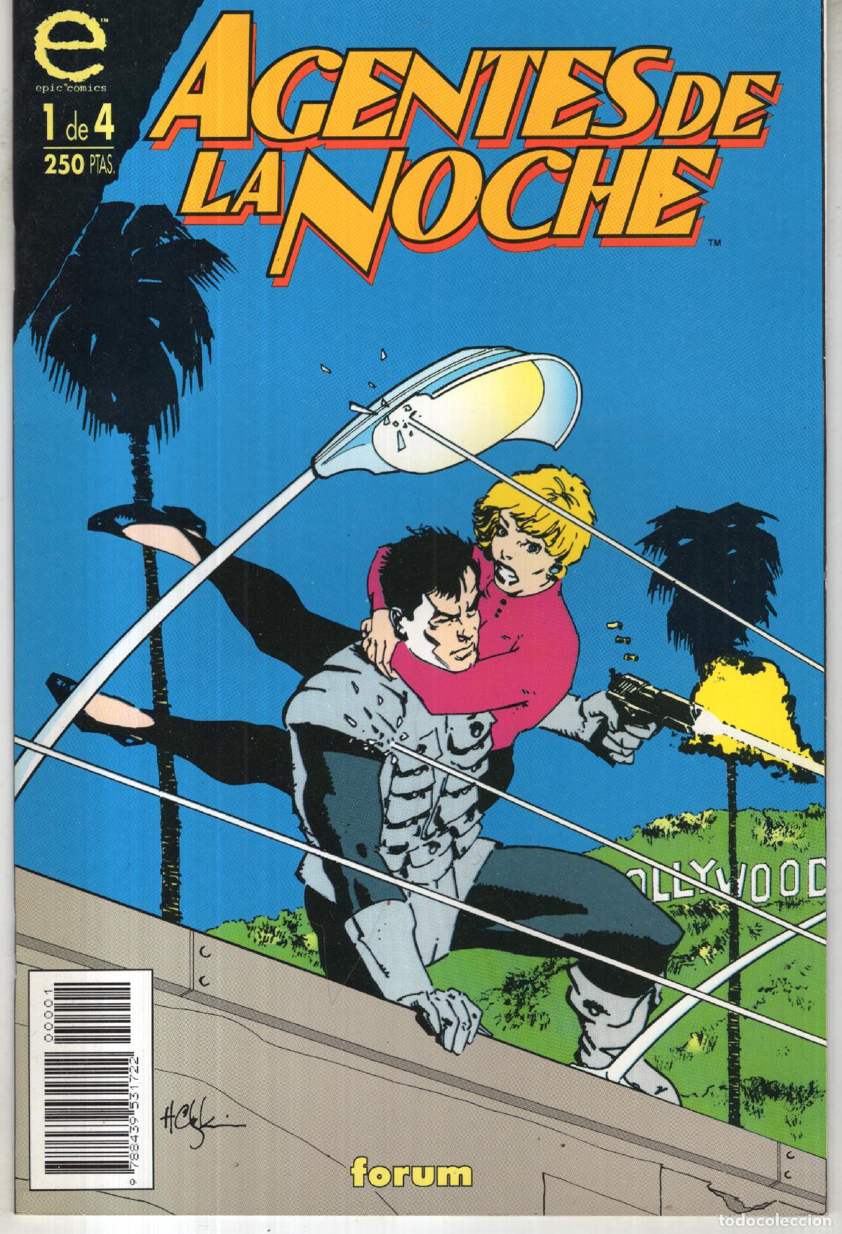 C&oacute;mics: AGENTES DE LA NOCHE N&ordm; 1 (EPIC COMICS) FORUM - BUEN ESTADO - Foto 1