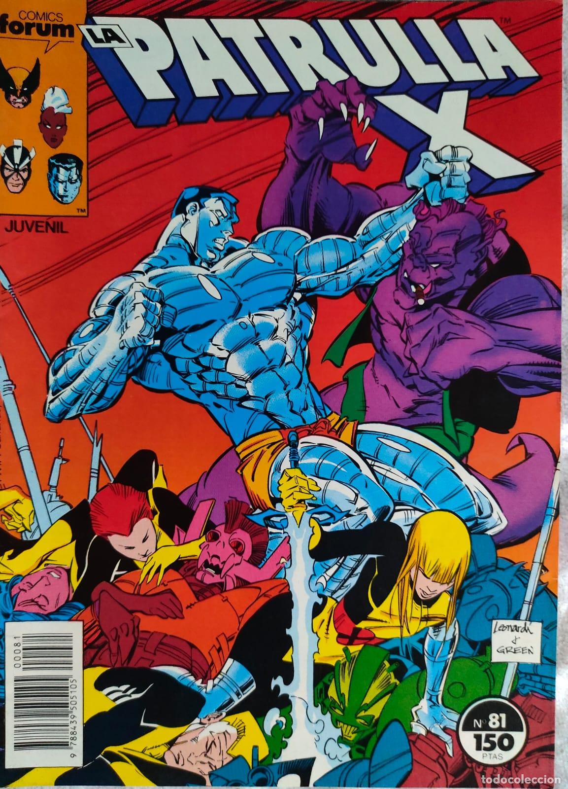 C&oacute;mics: PATRULLA X VOL 1 NUMERO 81 - Foto 1