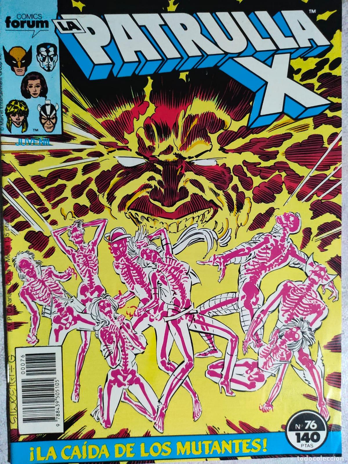 C&oacute;mics: PATRULLA X VOL 1 NUMERO 76 - Foto 1