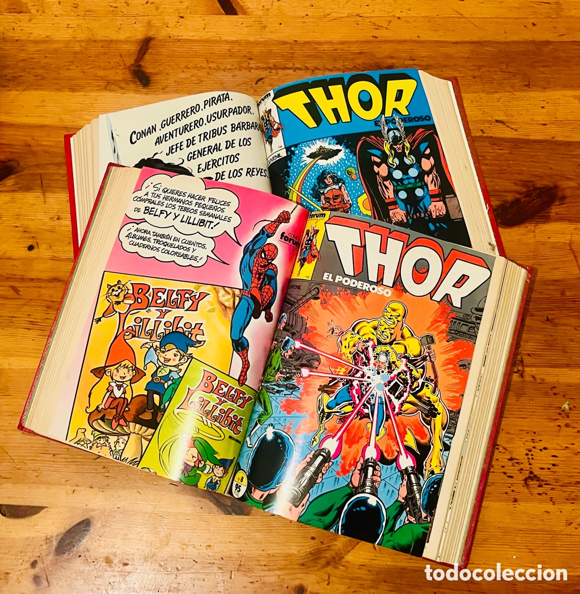 C&oacute;mics: COLECCI&Oacute;N THOR EL PODEROSO, 30 EJEMPLARES DE 49, (EDICIONES F&Oacute;RUM), DOS TOMOS!!! - Foto 1