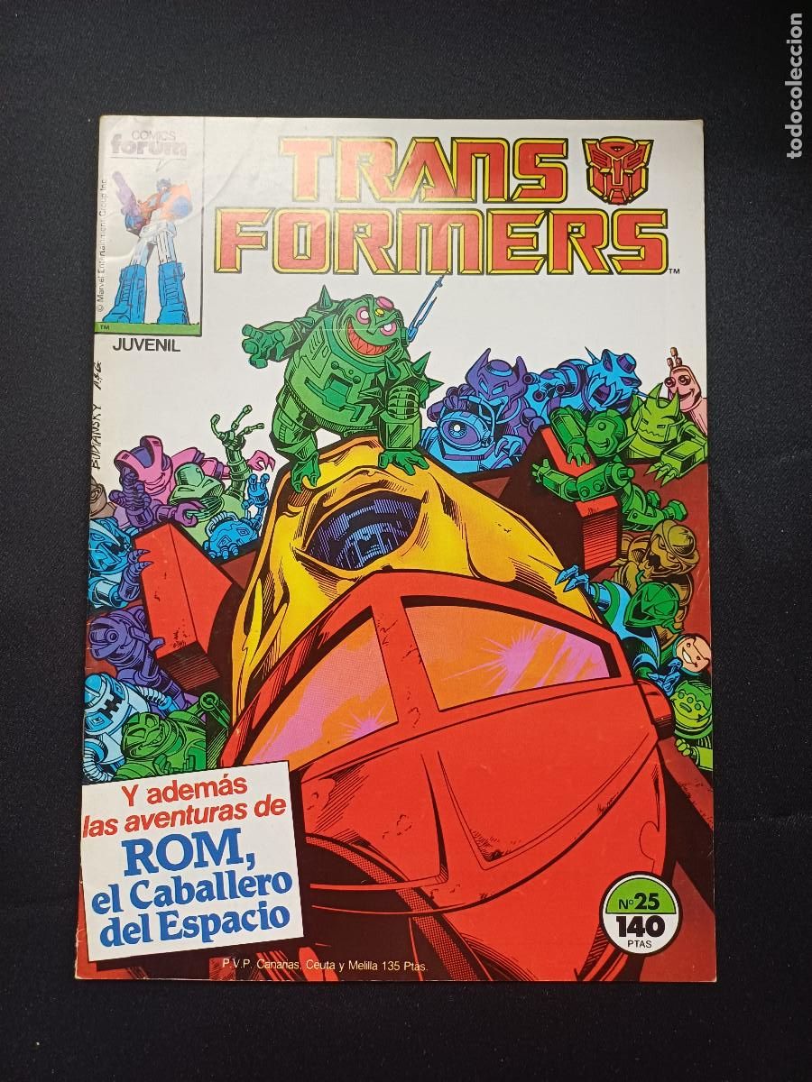 C&oacute;mics: TRANSFORMERS N&ordm;25/FORUM. - Foto 1
