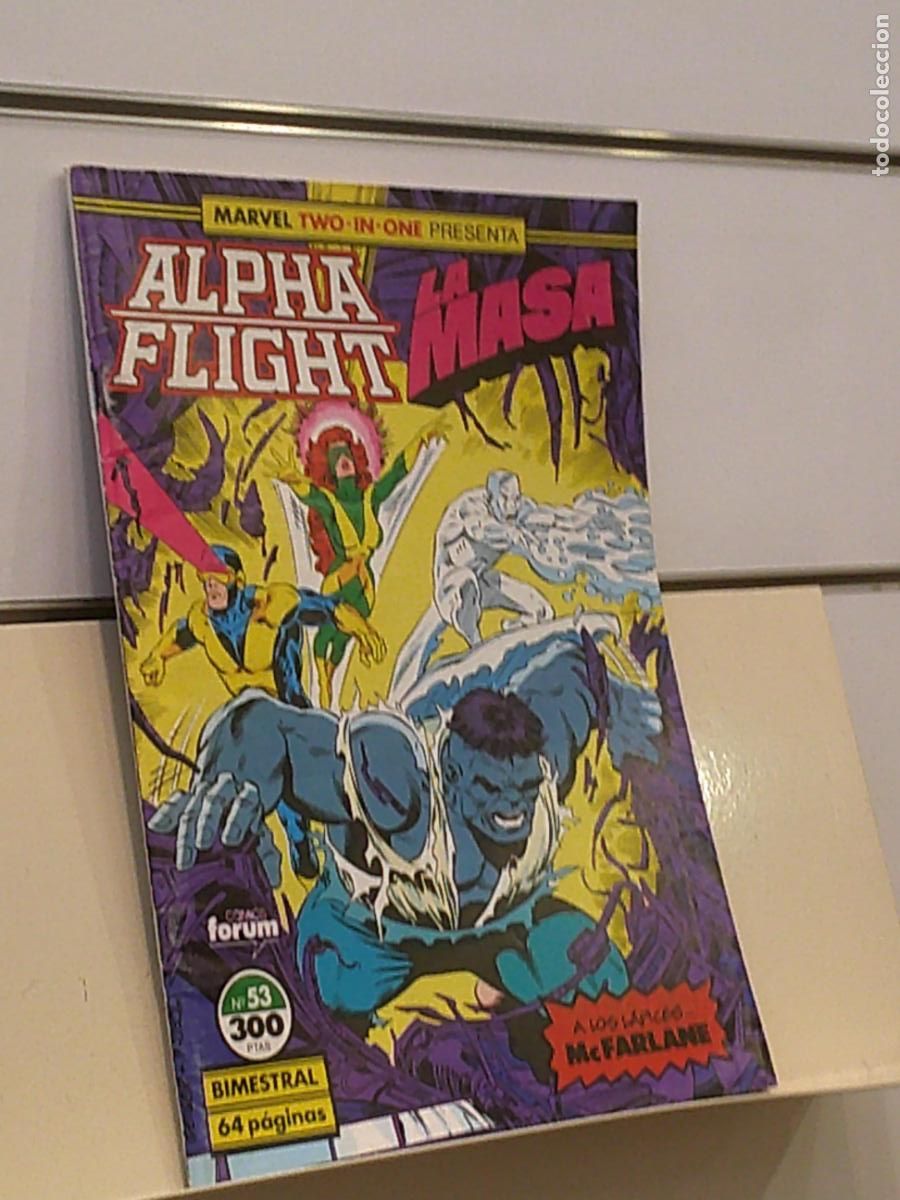 C&oacute;mics: MARVEL TWO IN ONE PRESENTA ALPHA FLIGHT & LA MASA N&ordm; 53 - FORUM - Foto 1