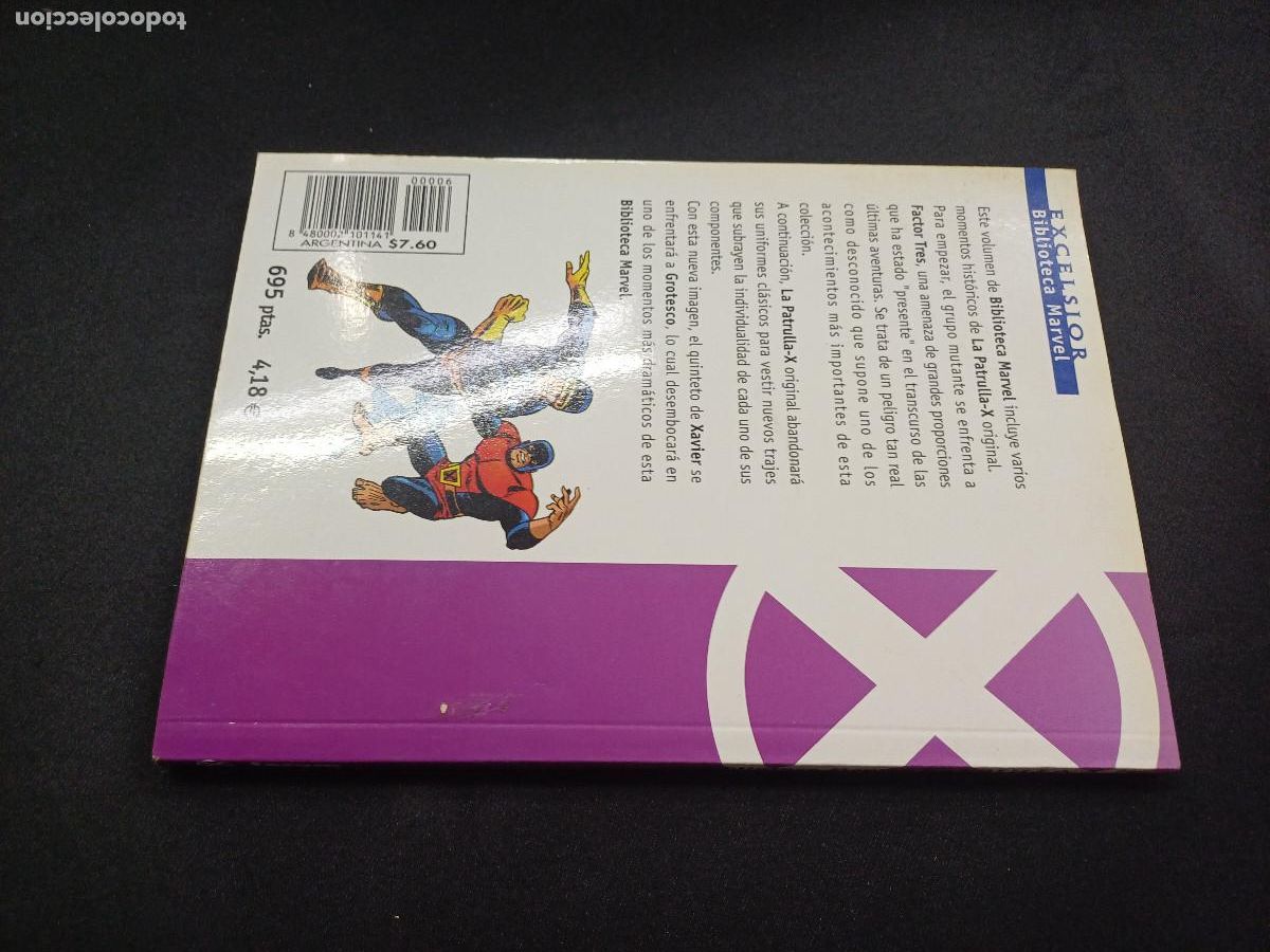 C&oacute;mics: LA PATRULLA X N&ordm;6/BIBLIOTECA MARVEL. - Foto 3