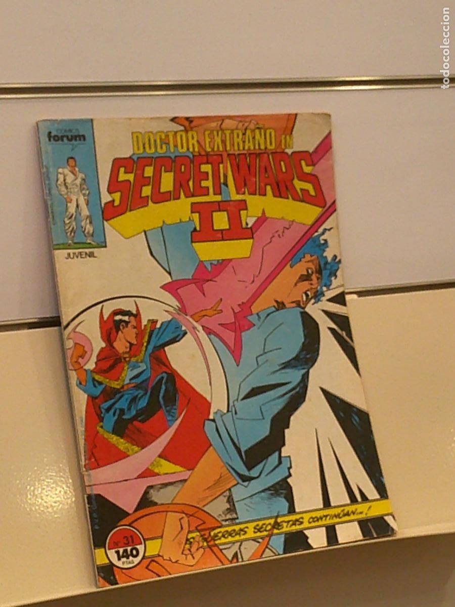 C&oacute;mics: SECRET WARS II N&ordm; 31 DOCTOR EXTRA&Ntilde;O MARVEL - FORUM - Foto 1