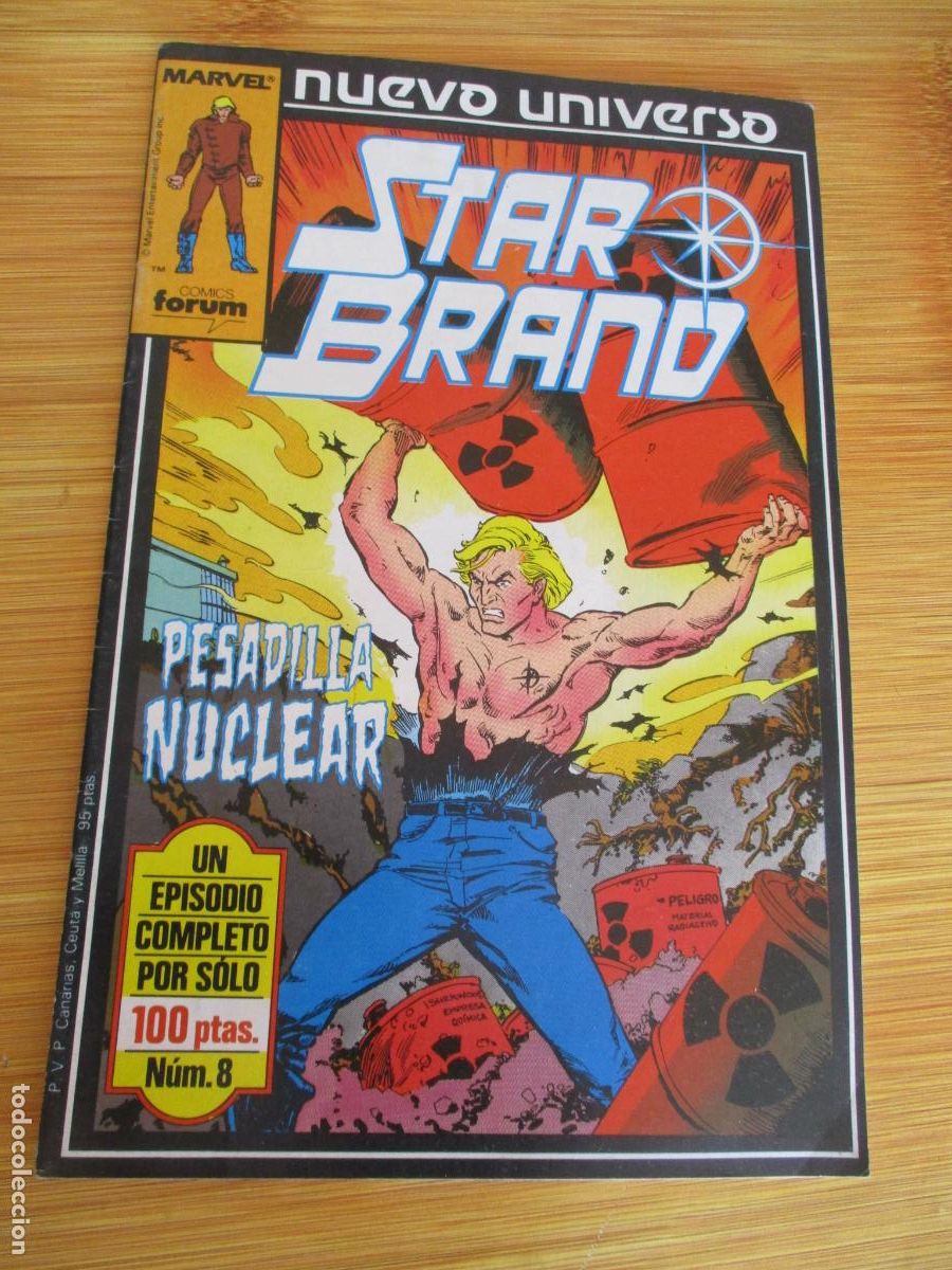 C&oacute;mics: MARVEL- NUEVO UNIVERSO-STAR BRAND, N&ordm;. 8 - FORUM - Foto 1