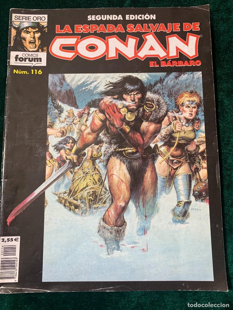 C&oacute;mics: COMICS; &laquo; LA ESPADA SALVAJE DE CONAN N&ordm; 116 &raquo; SERIE ORO - Foto 1