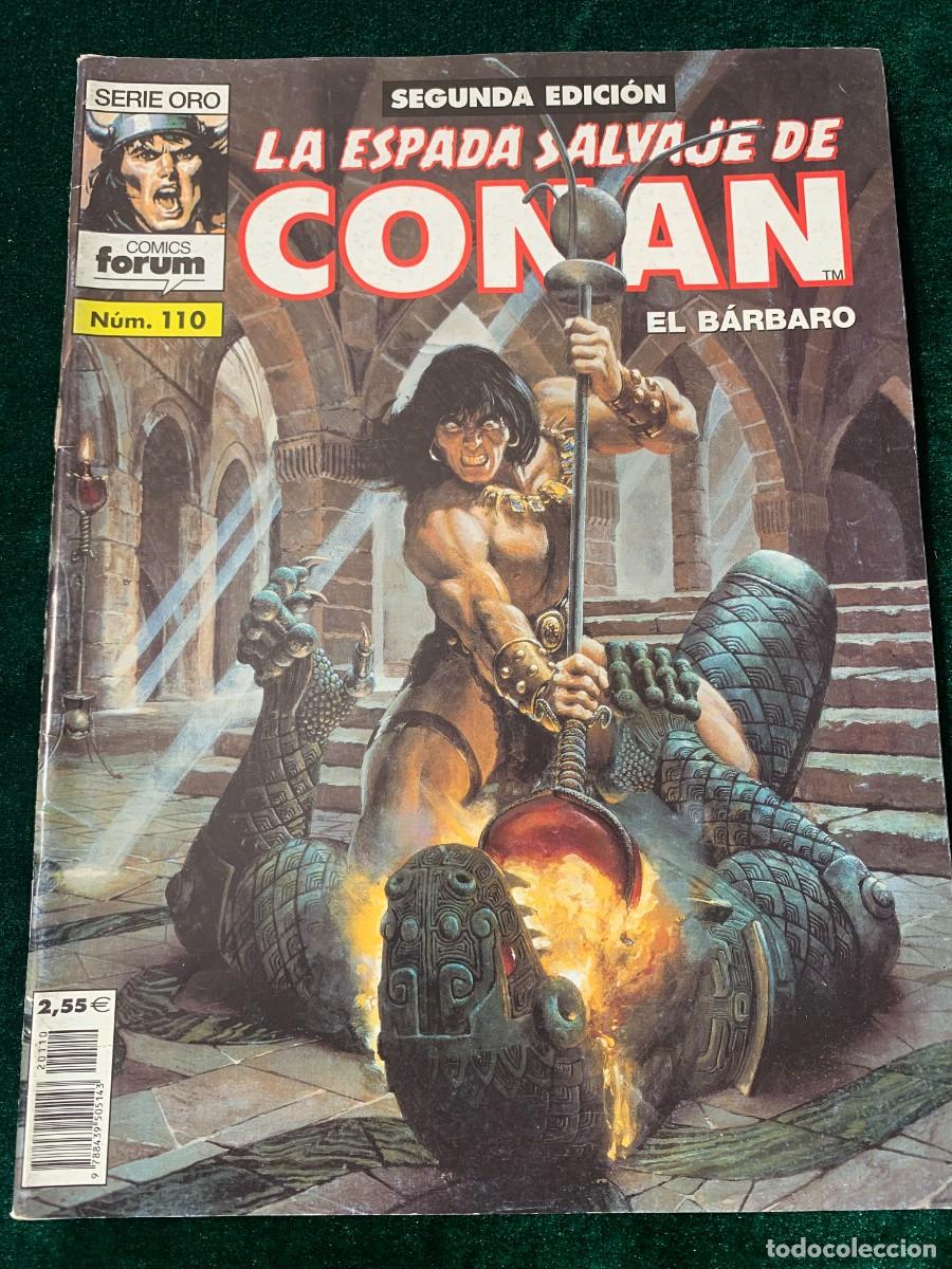 C&oacute;mics: COMICS; &laquo; LA ESPADA SALVAJE DE CONAN N&ordm; 110 &raquo; SERIE ORO - Foto 1