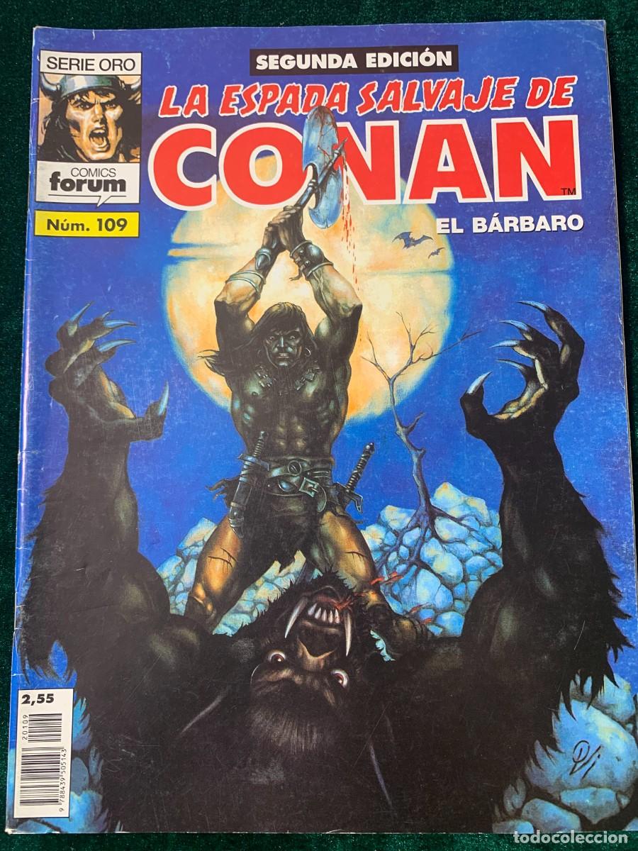 C&oacute;mics: COMICS; &laquo; LA ESPADA SALVAJE DE CONAN N&ordm; 109 &raquo; SERIE ORO - Foto 1