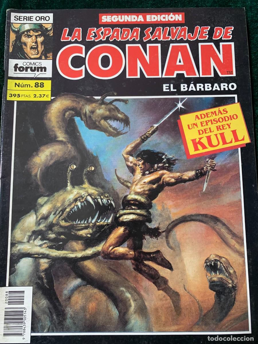 C&oacute;mics: COMICS; &laquo; LA ESPADA SALVAJE DE CONAN N&ordm; 88 &raquo; SERIE ORO - Foto 1
