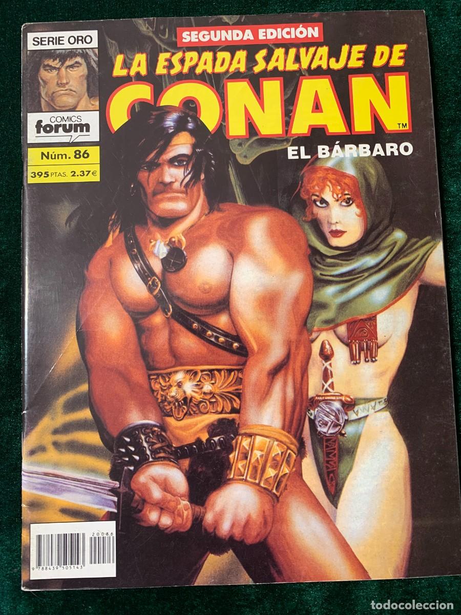 C&oacute;mics: COMICS; &laquo; LA ESPADA SALVAJE DE CONAN N&ordm; 86 &raquo; SERIE ORO - Foto 1