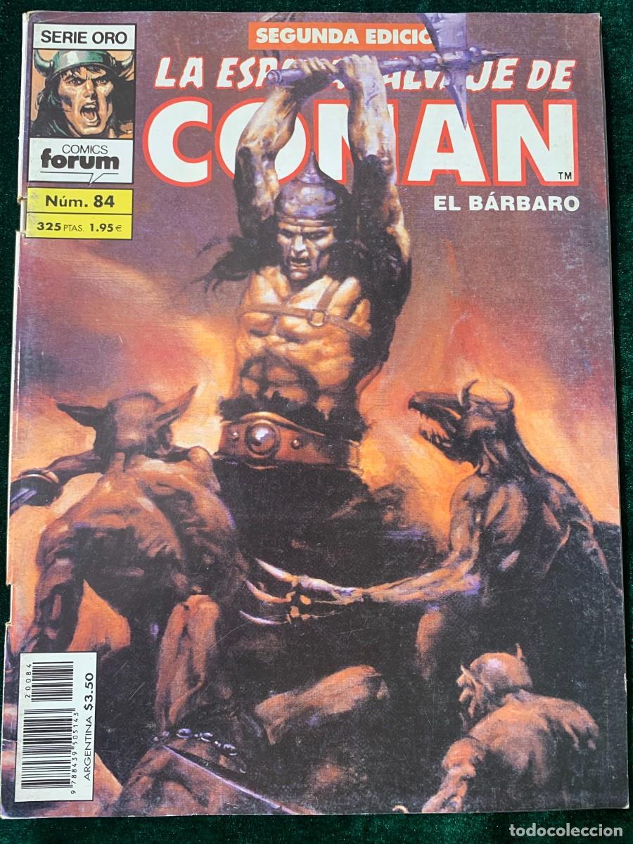 C&oacute;mics: COMICS; &laquo; LA ESPADA SALVAJE DE CONAN N&ordm; 84 &raquo; SERIE ORO - Foto 1