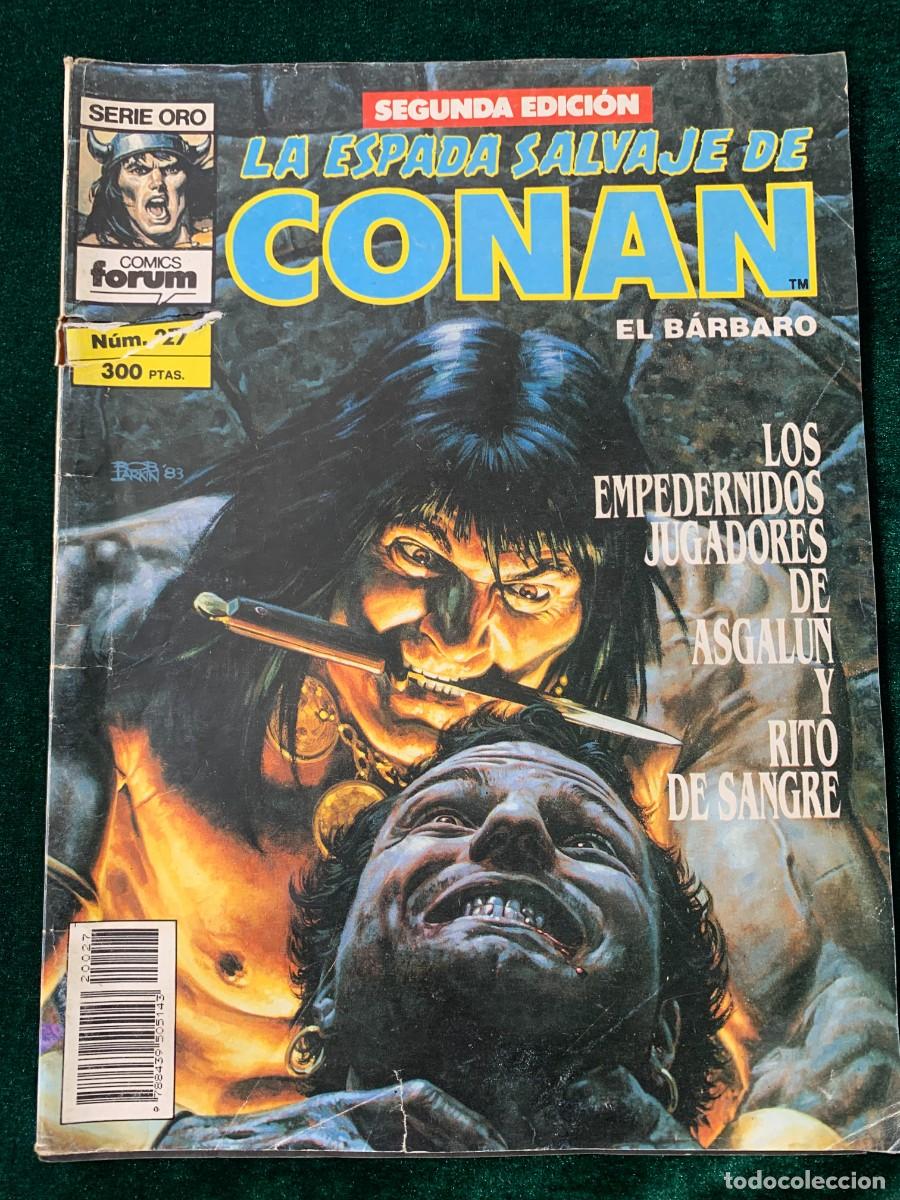 C&oacute;mics: COMICS; &laquo; LA ESPADA SALVAJE DE CONAN N&ordm; 24 &raquo; SERIE ORO - Foto 3