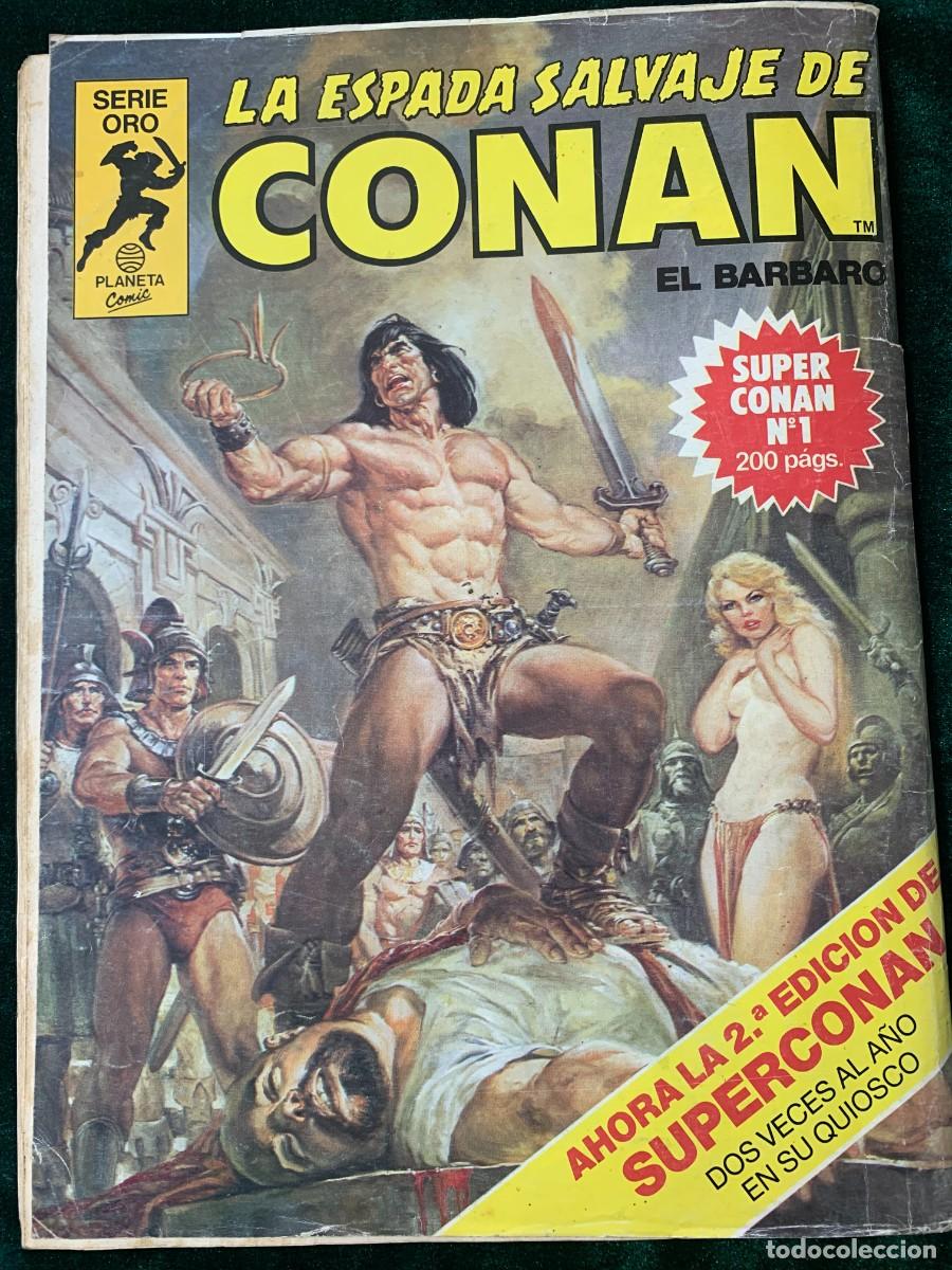 C&oacute;mics: COMICS; &laquo; LA ESPADA SALVAJE DE CONAN N&ordm; 7 &raquo; SERIE ORO - Foto 2