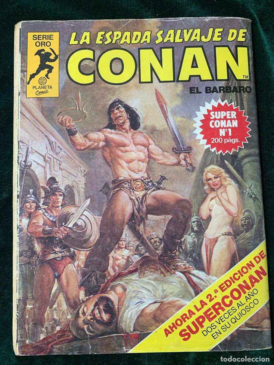 C&oacute;mics: COMICS; &laquo; LA ESPADA SALVAJE DE CONAN N&ordm; 4 &raquo; SERIE ORO - Foto 3