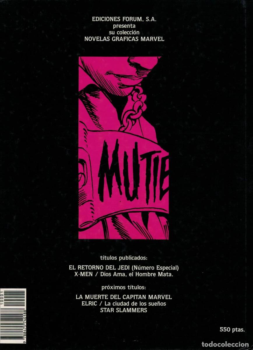 C&oacute;mics: NOVELAS GR&Aacute;FICAS MARVEL n&ordm; 1 DIOS AMA... FORUM 1983 - Foto 2
