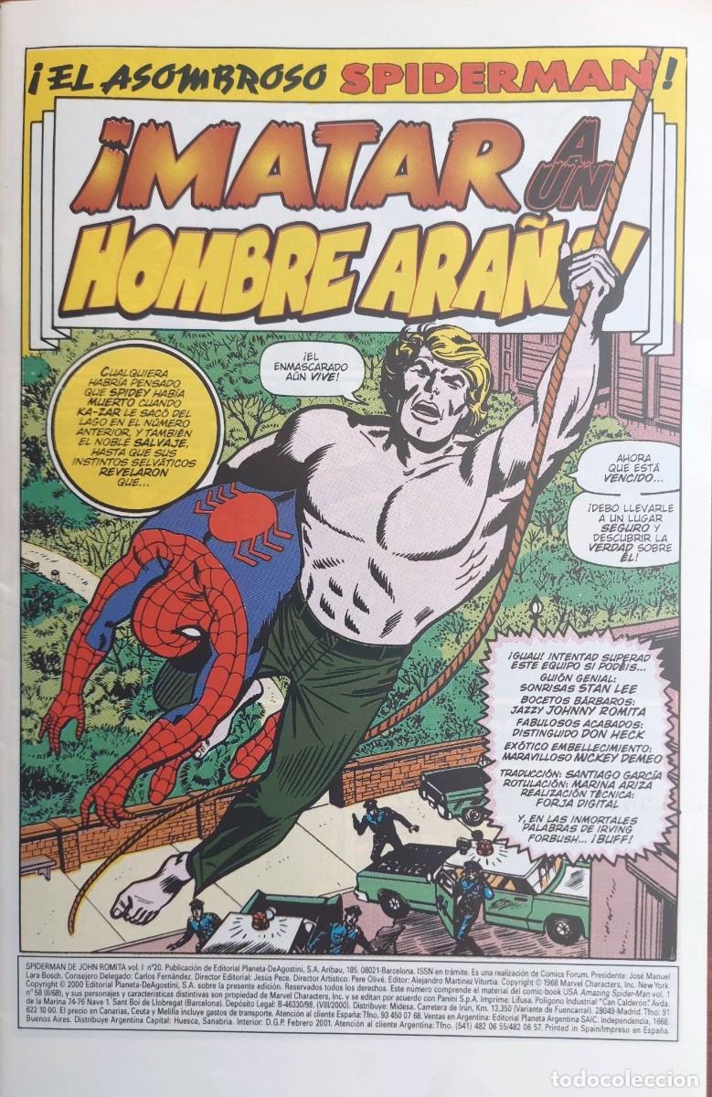C&oacute;mics: Spiderman de John Romita N&ordm; 20 - C&oacute;mics Forum 2000 - Foto 2