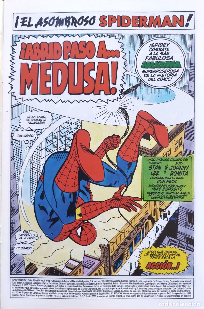 C&oacute;mics: Spiderman de John Romita N&ordm; 24 - C&oacute;mics Forum 2000 - Foto 2