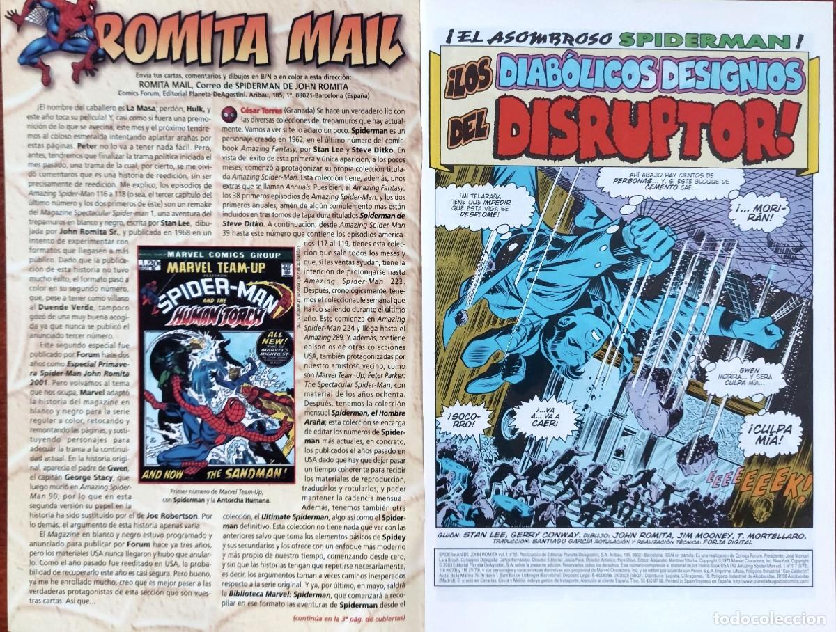C&oacute;mics: Spiderman de John Romita N&ordm; 51 - C&oacute;mics Forum 2003 - Foto 2