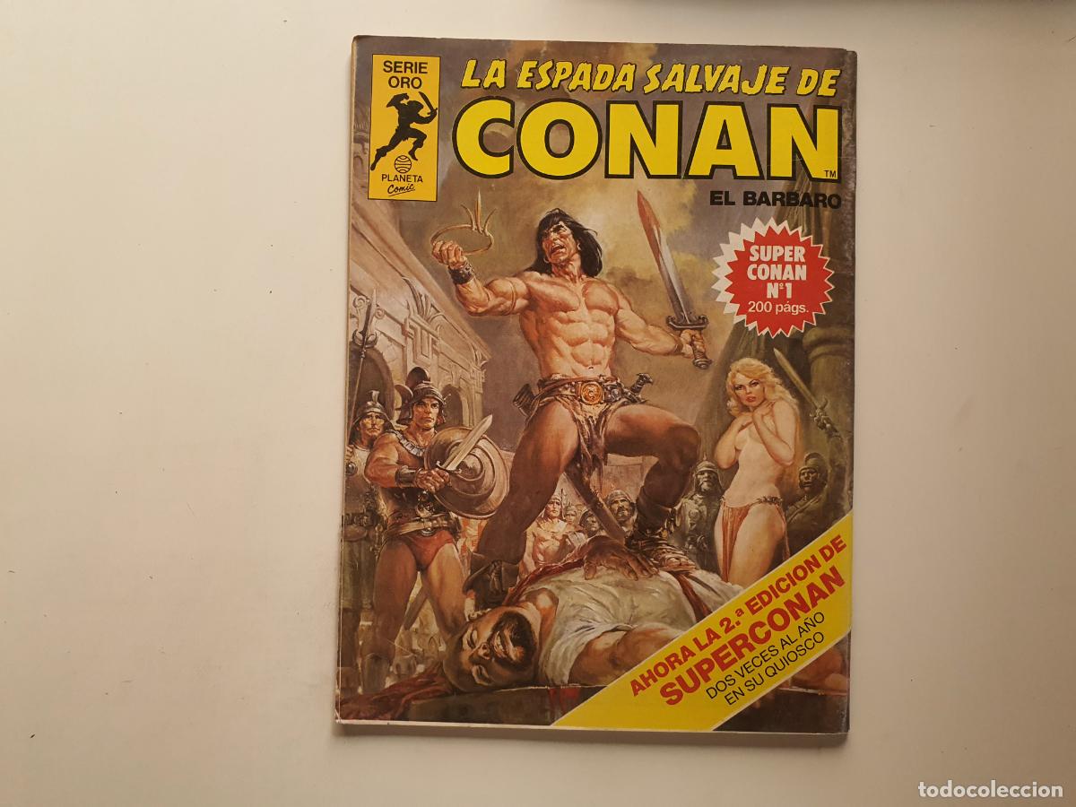 C&oacute;mics: COMIC LA ESPADA DE CONAN EL BARBARO - N&ordm; 94 - SERIE ORO - Foto 2
