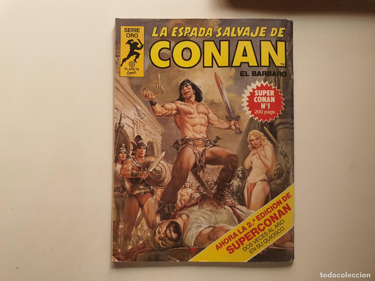 C&oacute;mics: COMIC LA ESPADA DE CONAN EL BARBARO - N&ordm; 6 - SERIE ORO - Foto 2