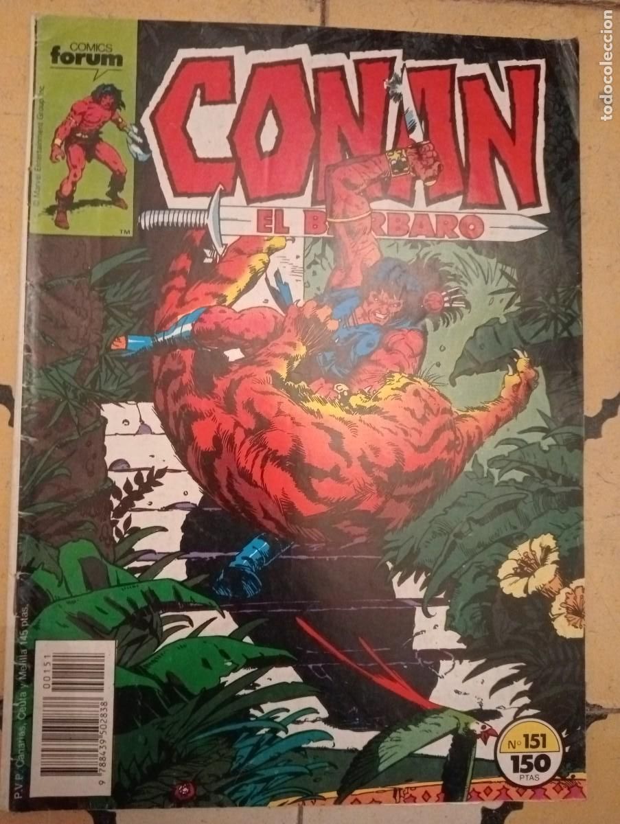 C&oacute;mics: COMICS FORUM CONAN EL BARBARO N&Uacute;MERO 151 - Foto 1