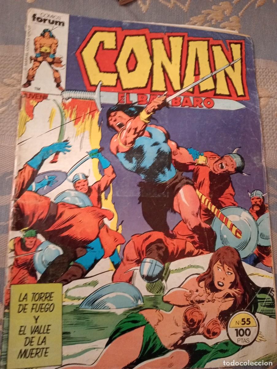 C&oacute;mics: COMICS FORUM CONAN EL BARBARO N&Uacute;MERO 55 - Foto 1