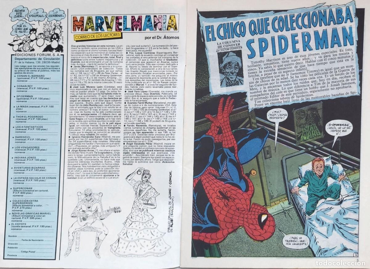 C&oacute;mics: Spiderman Vol. 1 N&ordm; 65 - C&oacute;mics Forum 1985 - Foto 2