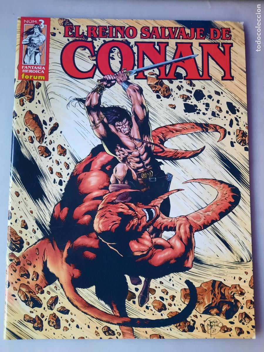 C&oacute;mics: EL REINO SALVAJE DE CONAN N&ordm; 3 - ED. FORUM - Foto 1