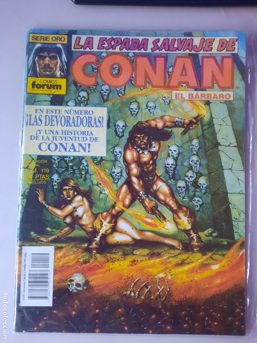 C&oacute;mics: LA ESPADA SALVAJE DE CONAN N&ordm; 119 - ED. FORUM - Foto 1