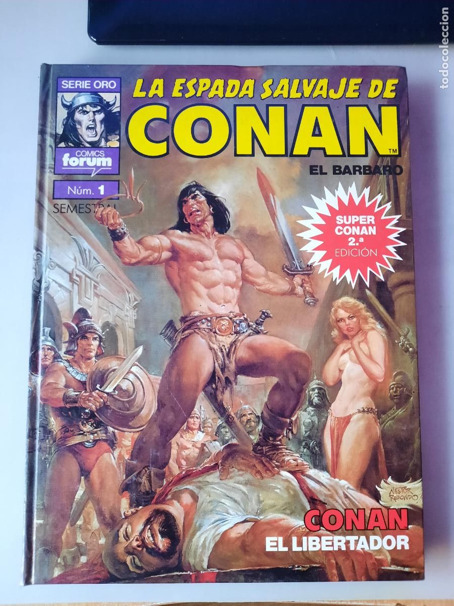 C&oacute;mics: LA ESPADA SALVAJE DE CONAN N&ordm; 1 - ED. FORUM - Foto 1