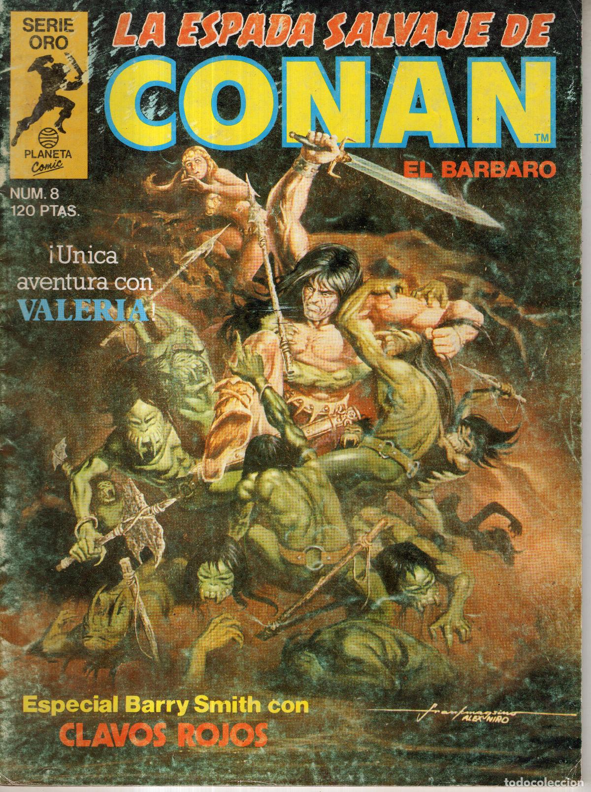 C&oacute;mics: LA ESPADA SALVAJE DE CONAN VOL. 1 1&ordf; EDICION N&ordm; 8 - FORUM - Foto 1