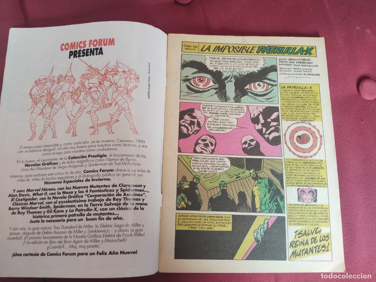 C&oacute;mics: Patrulla X Especial invierno forum 1990 - Foto 2