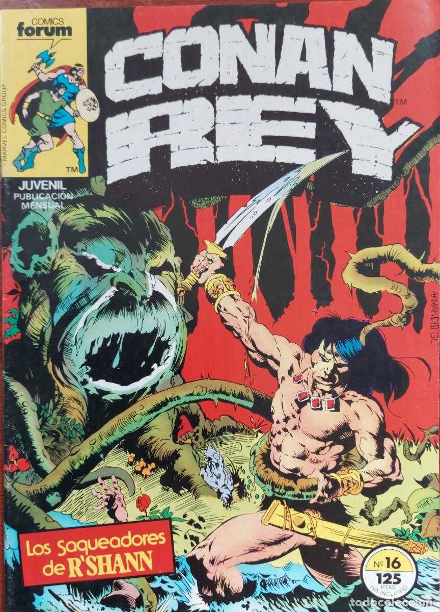 C&oacute;mics: Conan Rey N&ordm; 16 - C&oacute;mics Forum 1986 - Foto 1