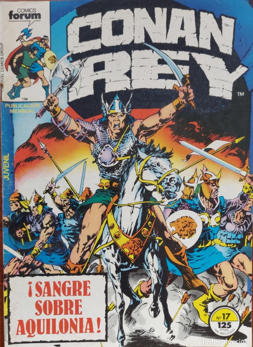 C&oacute;mics: Conan Rey N&ordm; 17 - C&oacute;mics Forum 1986 - Foto 1