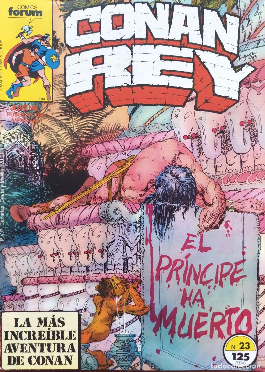 C&oacute;mics: Conan Rey N&ordm; 23 - C&oacute;mics Forum 1986 - Foto 1