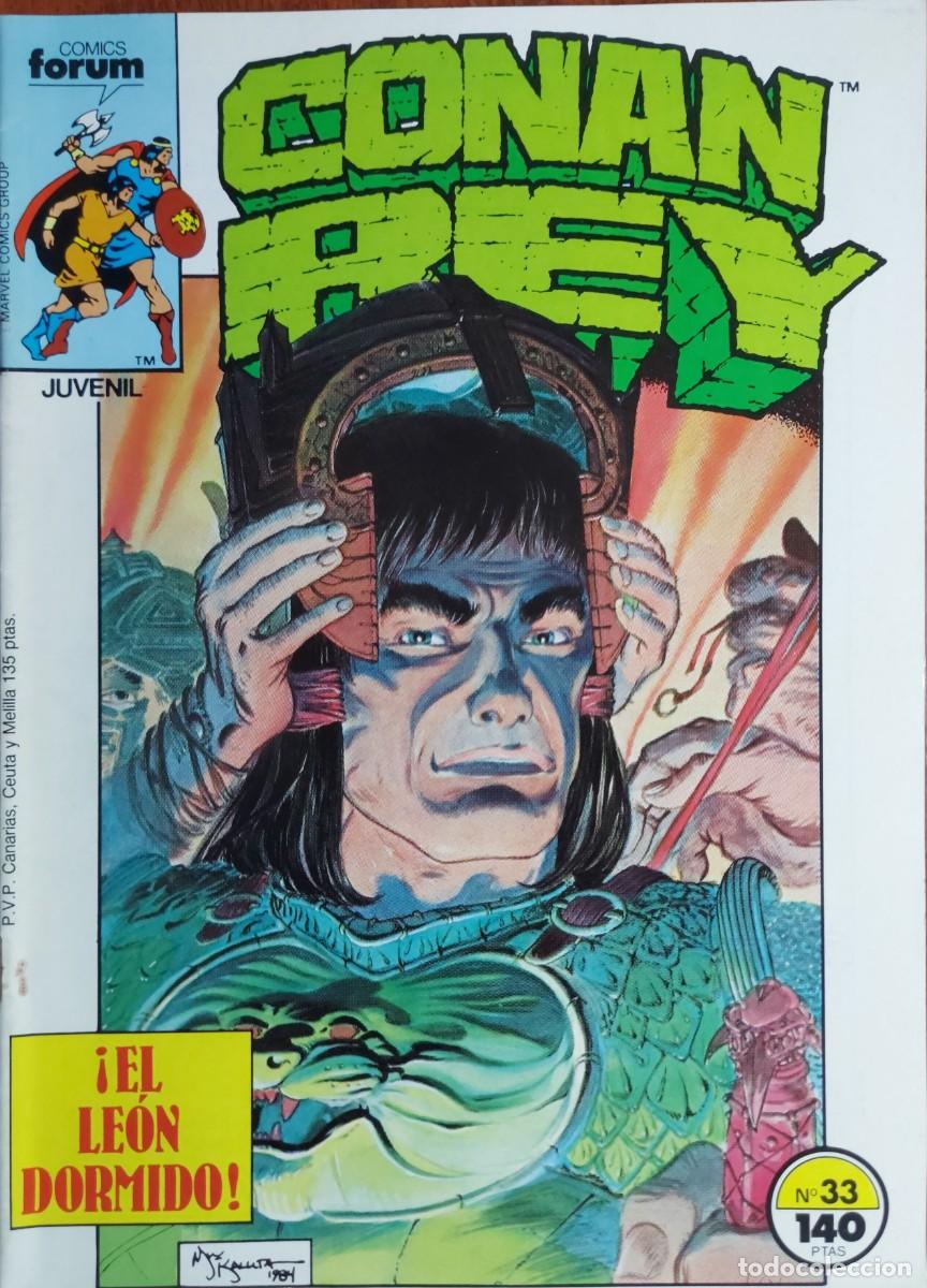 C&oacute;mics: Conan Rey N&ordm; 33 - C&oacute;mics Forum 1987 - Foto 1