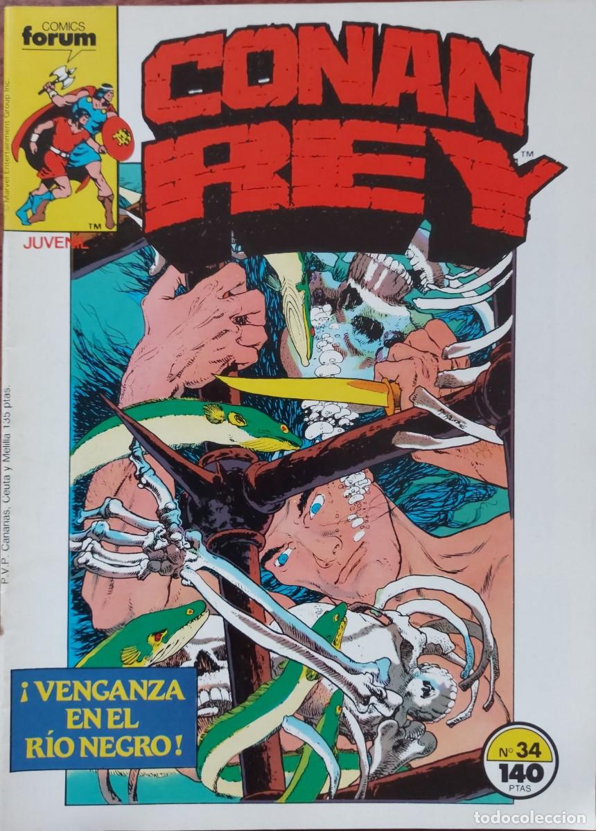 C&oacute;mics: Conan Rey N&ordm; 34 - C&oacute;mics Forum 1987 - Foto 1