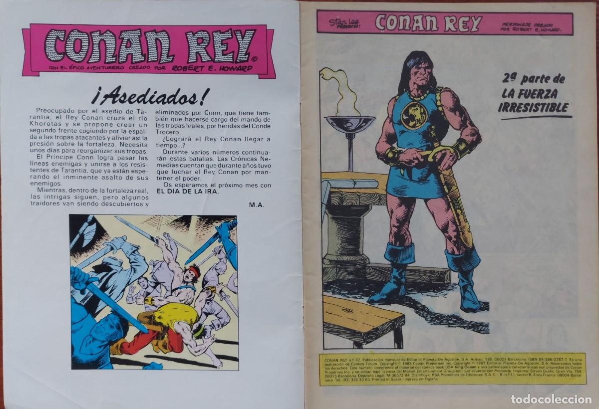 C&oacute;mics: Conan Rey N&ordm; 37 - C&oacute;mics Forum 1987 - Foto 2