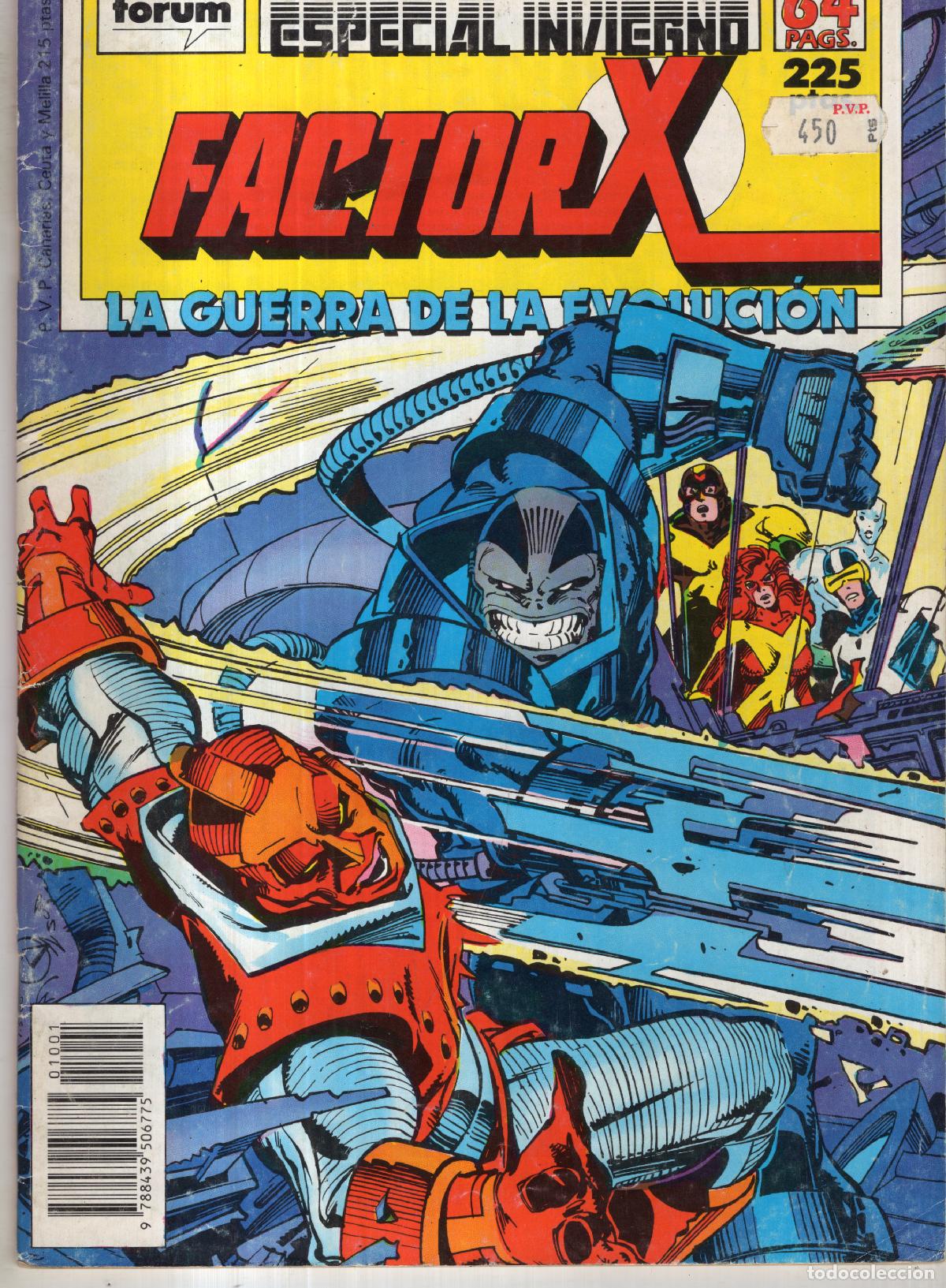 C&oacute;mics: FACTOR X VOL. 1 ESPECIAL INVIERNO 1988 - FORUM - Foto 1