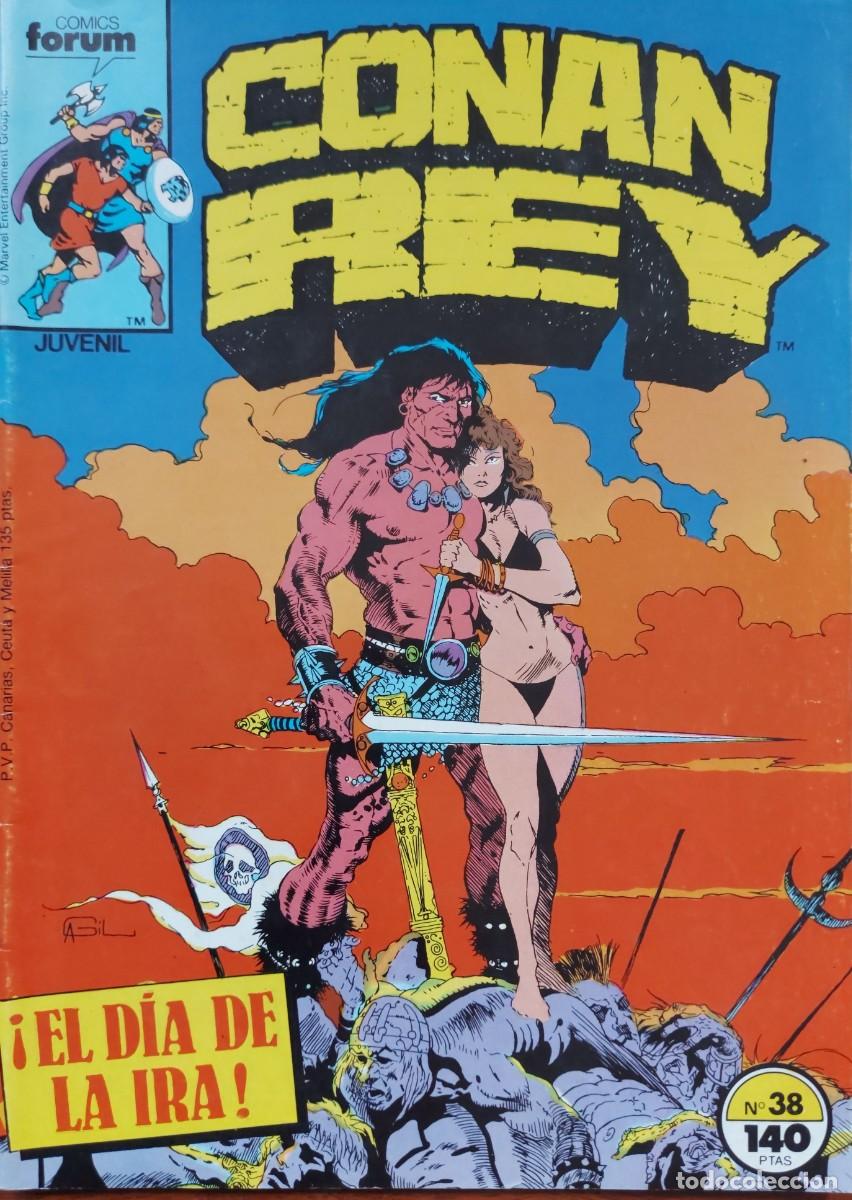 C&oacute;mics: Conan Rey N&ordm; 38 - C&oacute;mics Forum 1987 - Foto 1