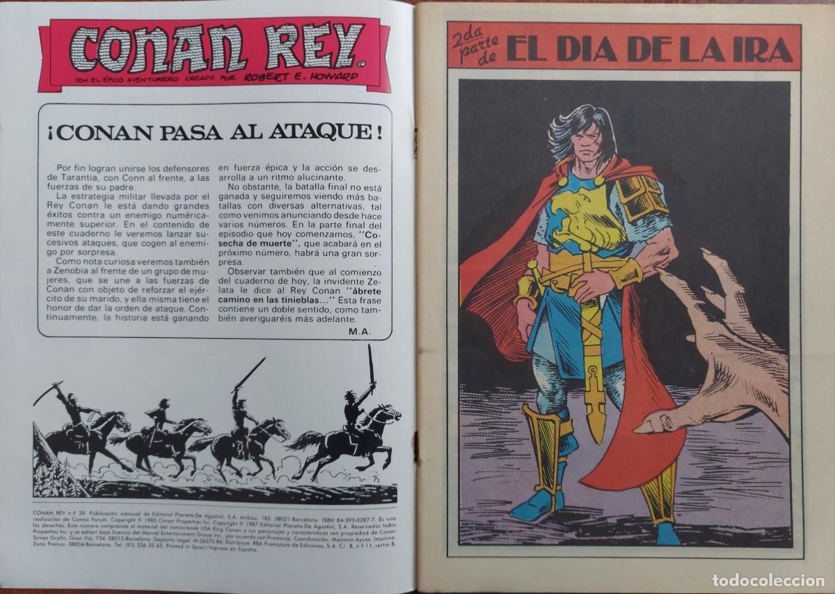 C&oacute;mics: Conan Rey N&ordm; 39 - C&oacute;mics Forum 1987 - Foto 2