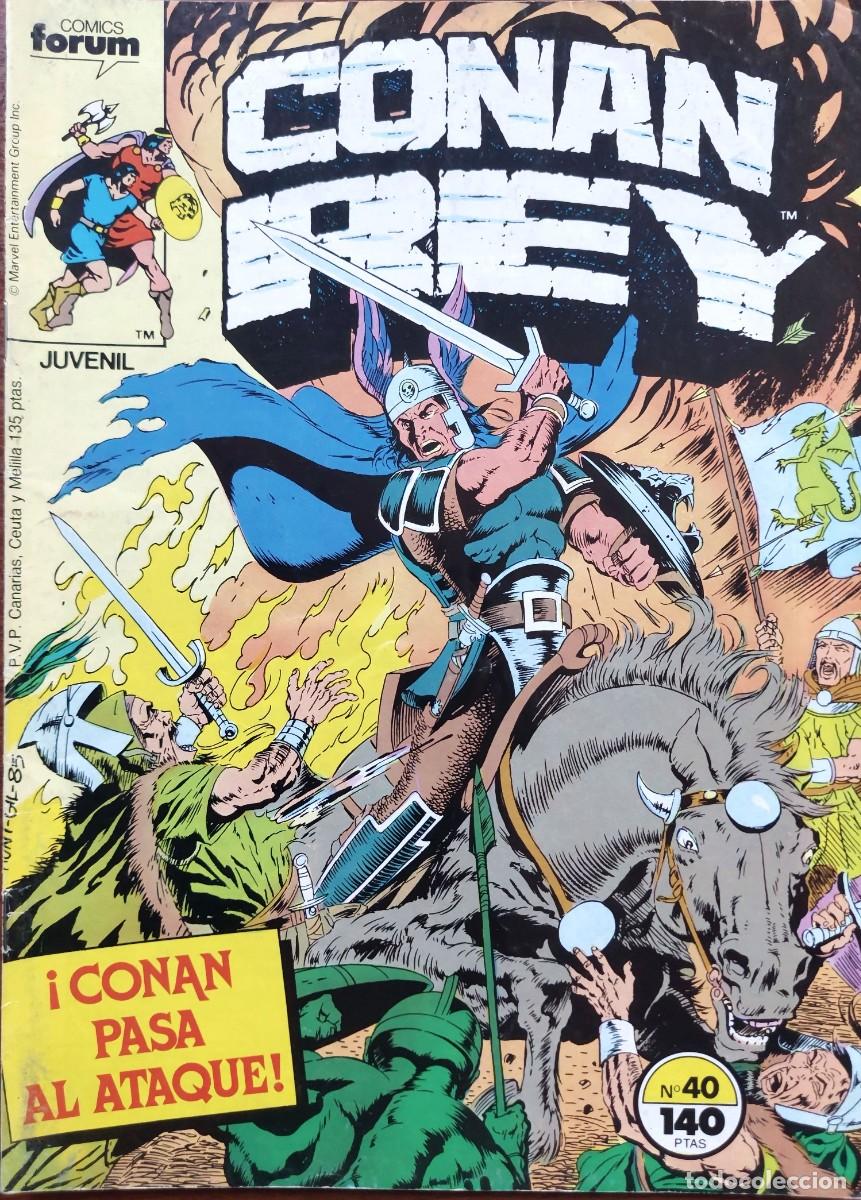C&oacute;mics: Conan Rey N&ordm; 40 - C&oacute;mics Forum 1987 - Foto 1