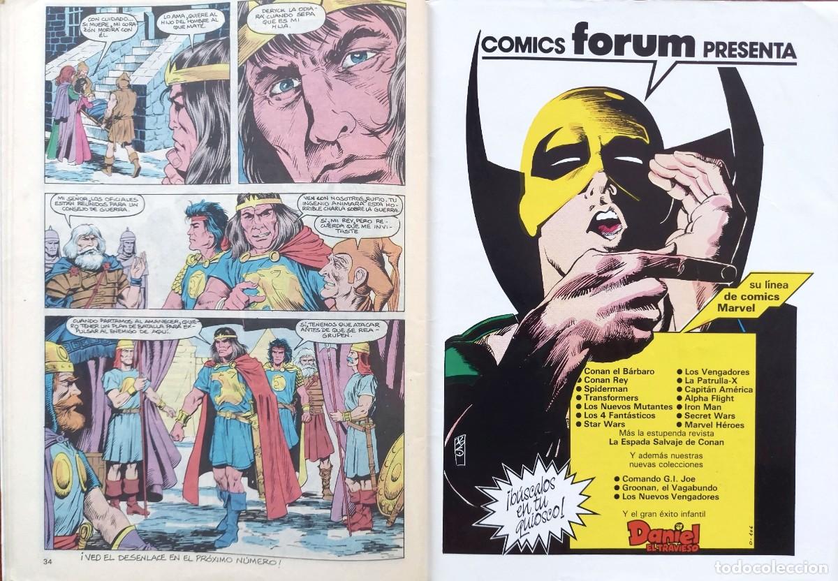 C&oacute;mics: Conan Rey N&ordm; 40 - C&oacute;mics Forum 1987 - Foto 6